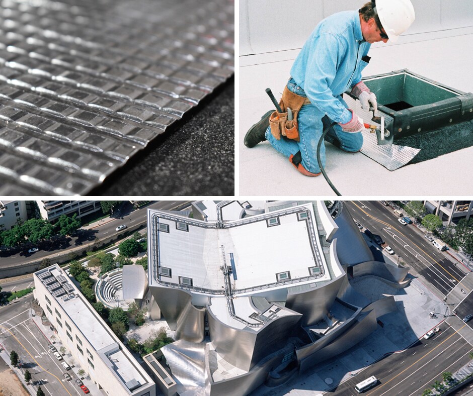 1958 Siplast Develops Veral, the first foil-faced asphaltic membrane