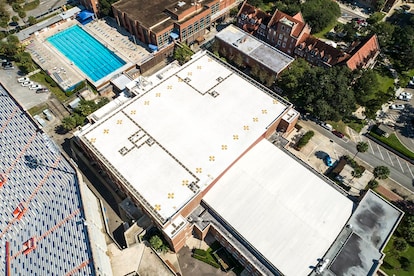 SBS-modified bitumen roofing system