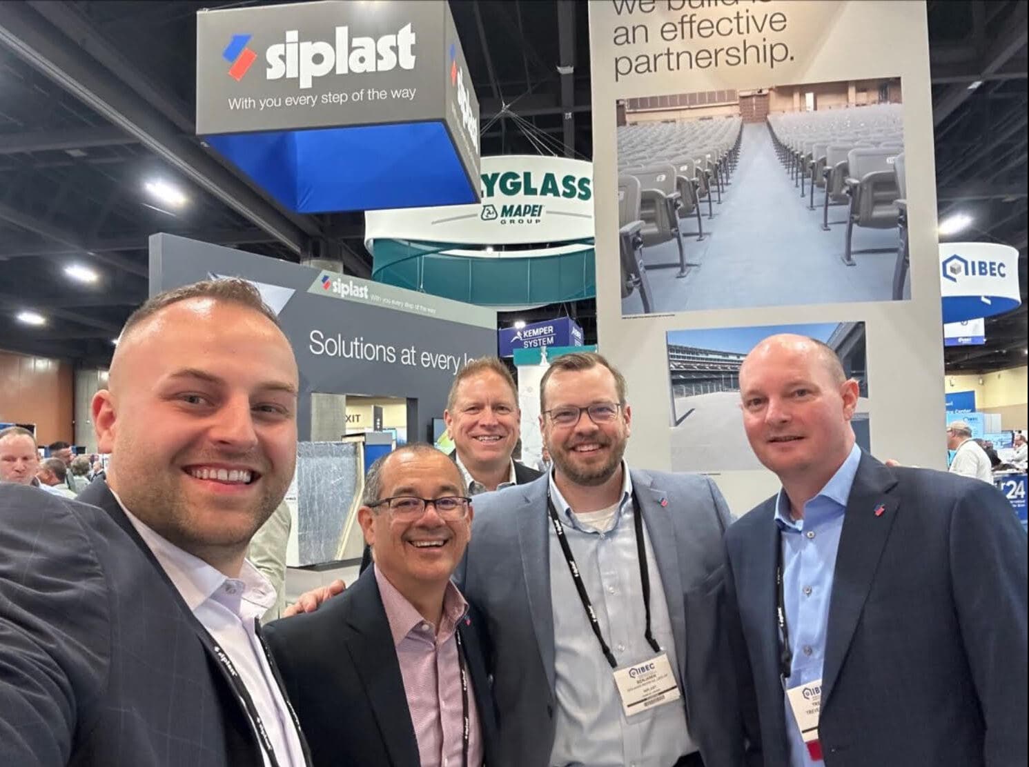 ben meyer and colleagues at iibec 2024 Ben Meyer and colleagues at IIBEC 2024