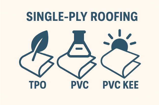 Single-Ply Roofing Graphic