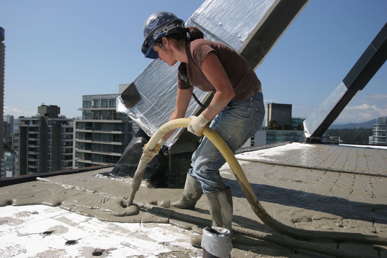 Siplast's Lightweight Insulating Concrete for substrate imperfections